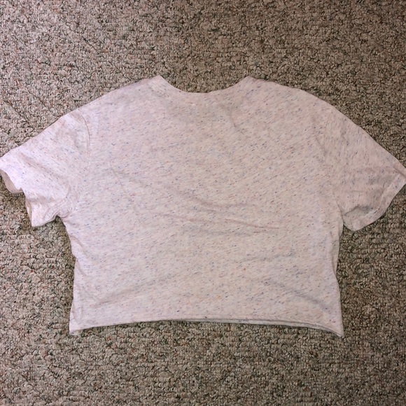 Cropped grey T shirt - Picture 2 of 3